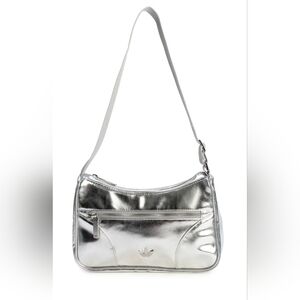 adidas Originals Metallic Silver Shoulder Bag Jk5210